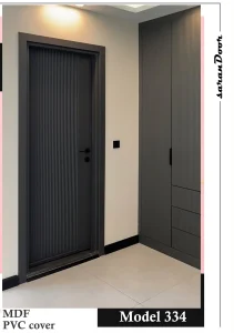 درب MDF با روکش PVC مدل 334 | درب داخلی مدرن