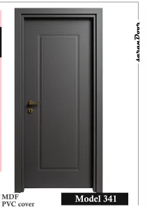 درب اتاقی مدل 341 | درب MDF با روکش PVC